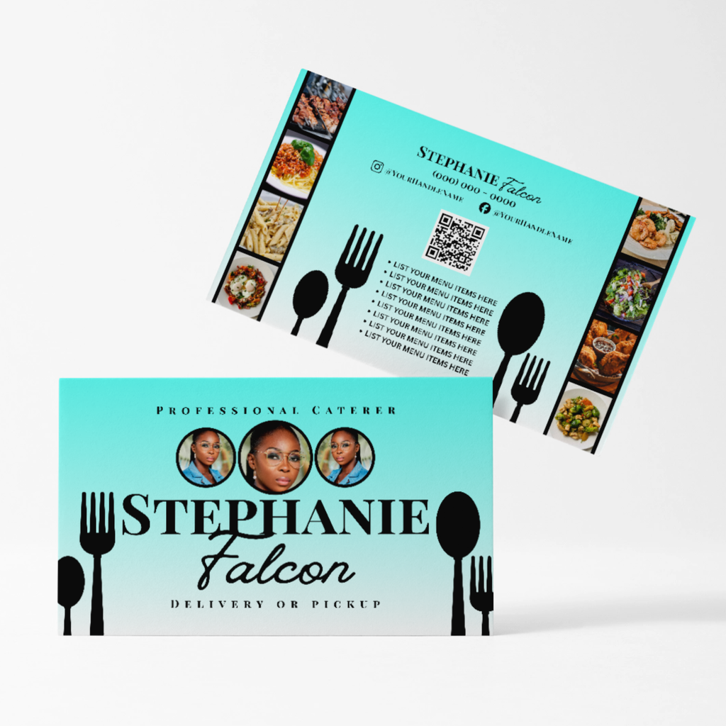 Business Card Template - Easy Edit in Canva - Stephanie Falcon 52426
