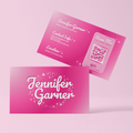 Business Card Template - Easy Edit in Canva - Jennifer Garner Theme 41126