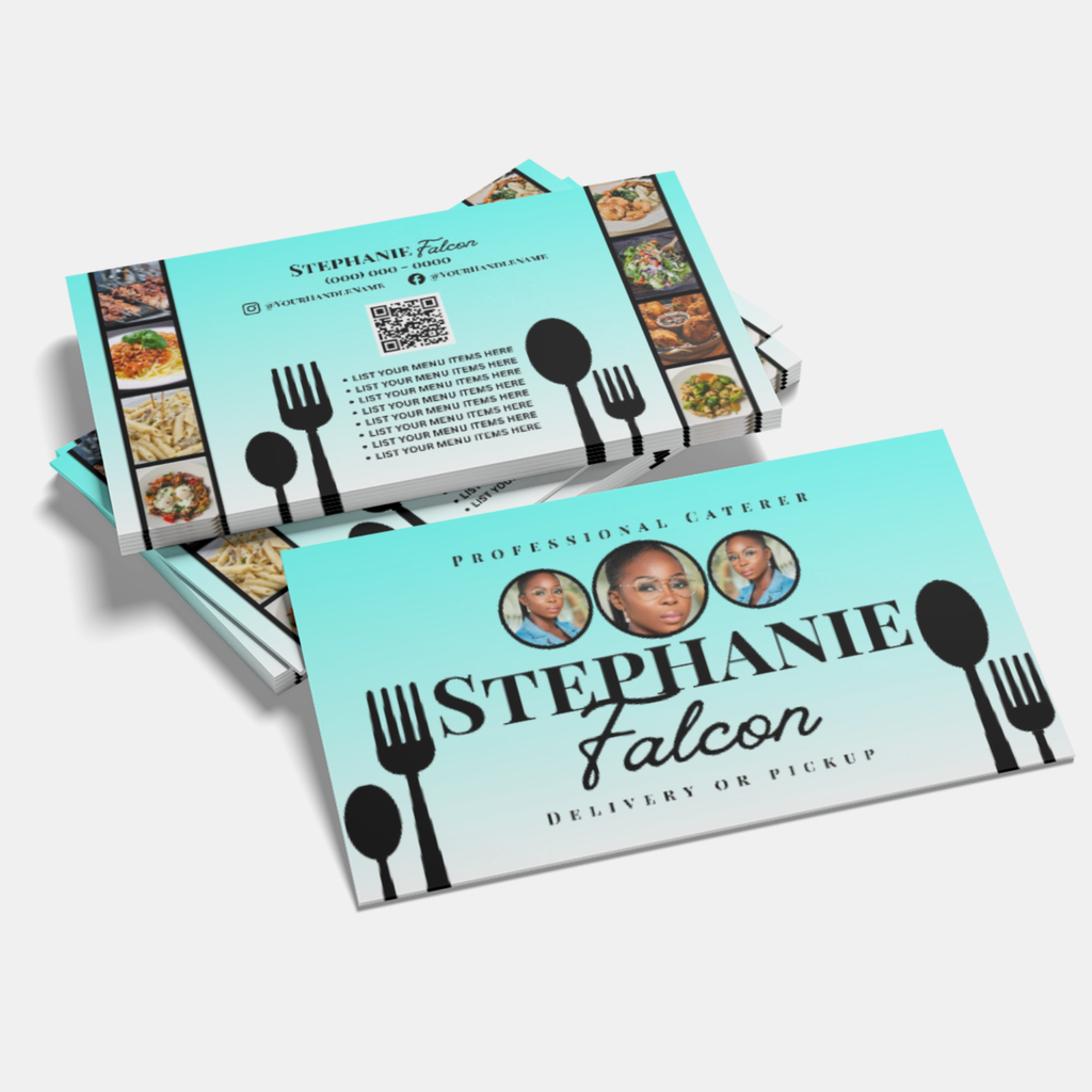 Business Card Template - Easy Edit in Canva - Stephanie Falcon 52426