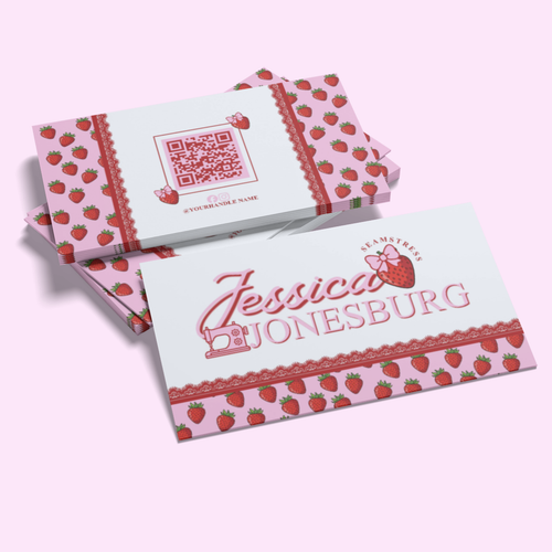 Business Card Template - Easy Edit in Canva - Jessica Jonesburg Theme 41626