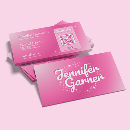 Business Card Template - Easy Edit in Canva - Jennifer Garner Theme 41126