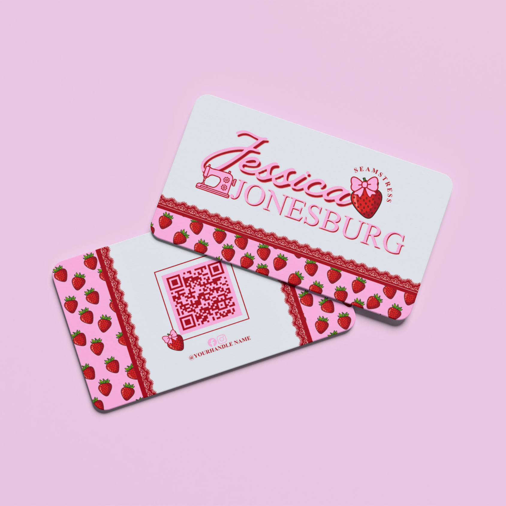 Business Card Template - Easy Edit in Canva - Jessica Jonesburg Theme 41626