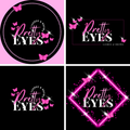 Logo Template - Easy Edit in Canva - Pretty Eyes 42626